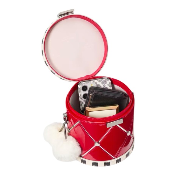 Kate Spade Oh What Fun toy drum Crossbody - Picture 5 of 11